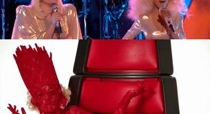 Lady Gaga, encantada con la imitación de Christina Aguilera en 'The Voice'