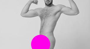 Modelos desnudos enseñando sus penes para los calcetines Chillipie