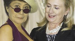 Yoko Ono confiesa una relación lésbica con Hillary Clinton