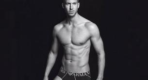Calvin Harris en calzoncillos en la nueva sesión para 'Emporio Armani'