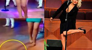 La cantante a la que se le cae una compresa en directo en televisión