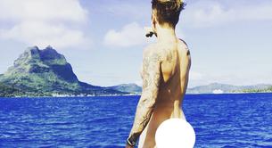Se filtra una foto de Justin Bieber desnudo en un yate