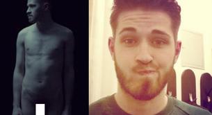 El actor Hax Murati, desnudo en el anuncio de un festival LGBT