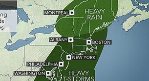 La tormenta con forma de pene que arrasa en Internet