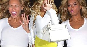 Las caras deformes de Beyoncé ante los paparazzi