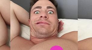 Colton Haynes presume de piercing en el pezón