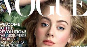 Adele, sorprendente y natural en su portada de 'Vogue'