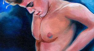 El cuadro de Justin Bieber desnudo que compró Macklemore