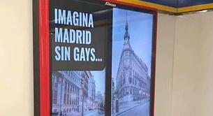 "Imagina Madrid sin gays", polémica campaña en el Metro de Madrid