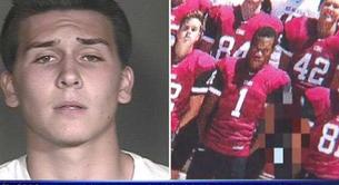 Un futbolista denunciado por enseñar el pene en la foto de equipo