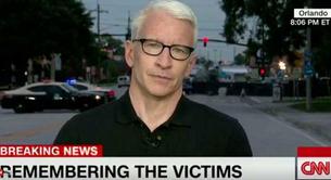 El emocionante homenaje de Anderson Cooper a las víctimas de Orlando