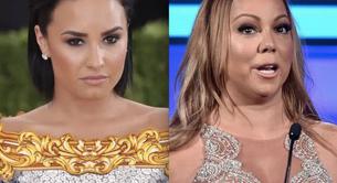 Demi Lovato deja Twitter por los fans de Mariah Carey y vuelve un día después