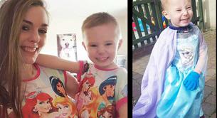 Una madre responde a las críticas por vestir a su hijo de Elsa de 'Frozen'