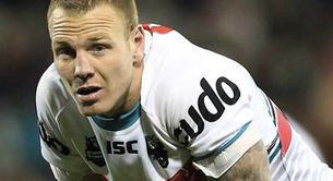 El jugador de rugby Luke Lewis, desnudo en el campo