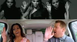 Michelle Obama imita a Beyoncé en Carpool Karaoke