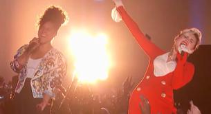 Miley Cyrus y Alicia Keys cantan juntas en 'The Voice'