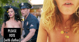 Madonna desnuda se une a la campaña de Katy Perry por las elecciones