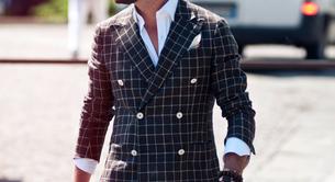 ¿Cómo lucir correctamente una americana de cuadros?