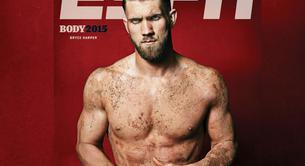 Jake Arrieta desnudo, el deportista de los Chicago Cubs en su momento histórico