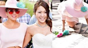 Lady Gaga se cuela en una boda japonesa