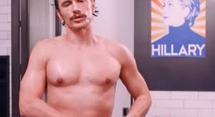 James Franco desnudo para que votes a Hillary Clinton