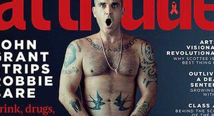 Robbie Williams desnudo promocionando nuevo disco, 'The Heavy Entertainment Show'
