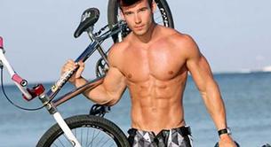 Pillado desnudo el deportista BMX Will Grant
