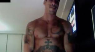Danny Wood de New Kids On The Block, desnudo masturbándose en la webcam