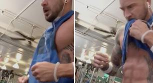 El vídeo viral de un hombre corriendo en la cinta sin ropa interior
