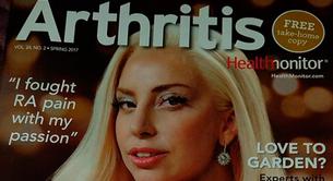 Lady Gaga, portada de la revista Artritis