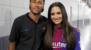 Demi Lovato, enrollada con Neymar Jr. del Barça