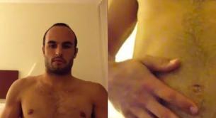 El futbolista Landon Donovan desnudo y masturbándose por webcam