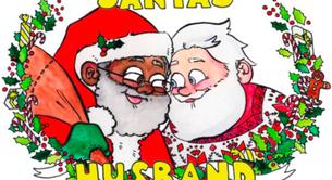 Polémica por un Papá Noel gay y negro en un libro infantil