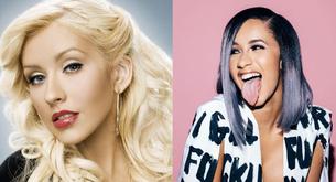 Christina Aguilera prepara colaboración con Cardi B en su nuevo disco