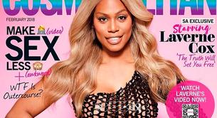 Laverne Cox, primera mujer trans en portada de Cosmopolitan