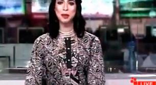 Maavia Malik, primera presentadora trans de los informativos en Pakistán