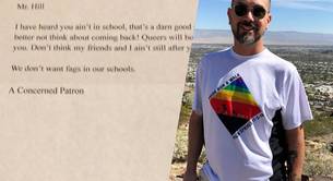 Un profesor en Kansas huye de su ciudad por amenazas de muerte