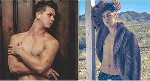 Los actores porno gay Joey Mills y Johnny Hands desnudos