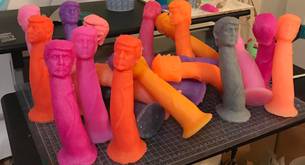 Los consoladores con forma de Donald Trump