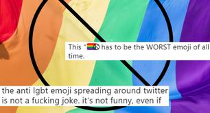 Enfado con Apple por este nuevo emoji homófobo