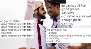 "Ningún gay tiene los 5" es el mejor meme gay de Twitter